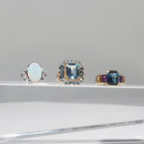 London Blue Topaz, Rhodolite Garnet, Amethyst, Citrine in 925 Sterling Silver - GAEA