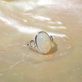 A-Grade Ethiopian Precious White Opal Cabochon (L) - GAEA