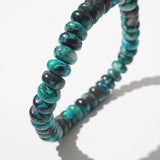 Chrysocolla Rondelle 8mm - GAEA