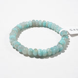 Amazonite (Peru) Rondelle 8mm - GAEA