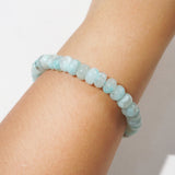 Amazonite (Peru) Rondelle 8mm - GAEA