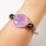 Lavender Amethyst, Smoky Quartz, Labradorite, Opal and Rose Quartz - GAEA