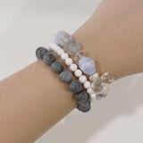 A-Grade Black / Gray Burma Jadeite 10mm