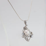 Freshwater Pearl with Leaves (S) - Gaea | Crystal Jewelry & Gemstones (Manila, Philippines)