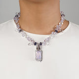 Gem-Grade Lilac Milky Amethyst, Iolite, Garnet, and Ruby - Gaea