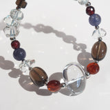 Clear Quartz, Smoky Quartz, Prasiolite, Hessonite Garnet, and Iolite - GAEA