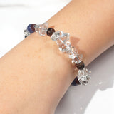 Clear Quartz, Smoky Quartz, Prasiolite, Hessonite Garnet, and Iolite - GAEA