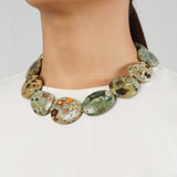 Rainforest Jasper Flat Ovals - Gaea | Crystal Jewelry & Gemstones (Manila, Philippines)