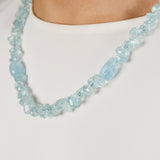 Aquamarine Faceted Nugget - Gaea