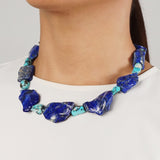 Lapis Lazuli and Sleeping Beauty Turquoise - Gaea