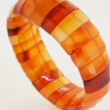 Carnelian Faceted Bangle - Gaea | Crystal Jewelry & Gemstones (Manila, Philippines)