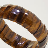 Tiger Eye Faceted Bangle - Gaea | Crystal Jewelry & Gemstones (Manila, Philippines)