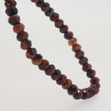 Red Tiger Eye Faceted Rondelle (S) - Gaea | Crystal Jewelry & Gemstones (Manila, Philippines)