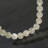 A-Grade Libyan Gold Tektite/Desert Glass 8mm - GAEA