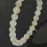 A-Grade Libyan Gold Tektite/Desert Glass 8mm - GAEA