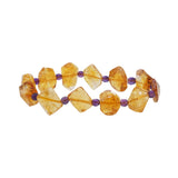 Geometric Citrine w/ Amethyst - Gaea | Crystal Jewelry & Gemstones (Manila, Philippines)