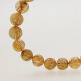 AA-Grade Golden Rutilated Quartz 9mm - Gaea | Crystal Jewelry & Gemstones (Manila, Philippines)