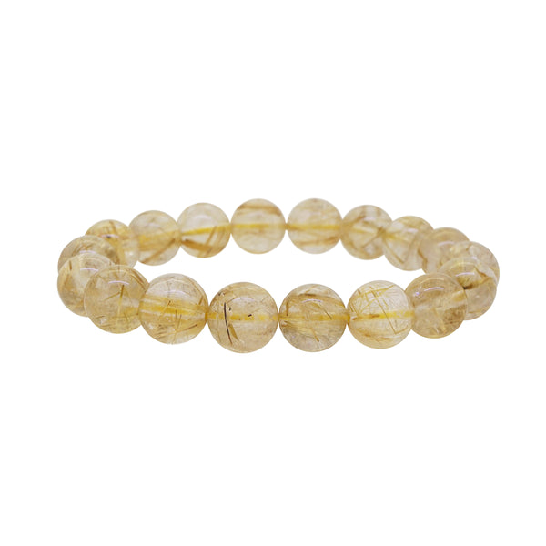 A-Grade Golden Rutilated Quartz 11mm - Gaea | Crystal Jewelry & Gemstones (Manila, Philippines)