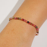 AA-Grade Multicolored Tourmaline Faceted 3mm - Gaea