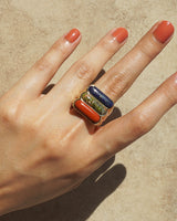 Lapis Lazuli, Unakite Jasper, and Red Jasper - Gaea