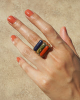 Lapis Lazuli, Unakite Jasper, and Red Jasper - Gaea