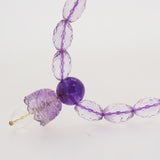 A-Grade Lavender Amethyst with Bell Charm - Gaea | Crystal Jewelry & Gemstones (Manila, Philippines)