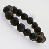 Matte Black Agate Drusy 12mm - Gaea | Crystal Jewelry & Gemstones (Manila, Philippines)