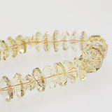 A-Grade Lemon Quartz Faceted Rondelle (M) - Gaea | Crystal Jewelry & Gemstones (Manila, Philippines)