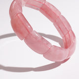 Madagascar Rose Quartz Bangle - Gaea