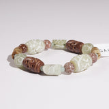 Carved Chinese Nephrite Jade - Gaea