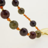 Tricolor Garnet Rosary Bracelet 10mm - Gaea | Crystal Jewelry & Gemstones (Manila, Philippines)