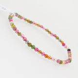 AA-Grade Multicolored Tourmaline Faceted 3mm - Gaea