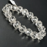 Clear Quartz Carved 12mm - Gaea