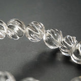 Clear Quartz Carved 12mm - Gaea