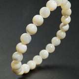White Mother of Pearl 8mm - Gaea