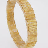 AA-Grade Golden Rutilated Quartz Bangle - Gaea | Crystal Jewelry & Gemstones (Manila, Philippines)