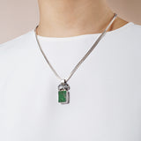 Uvarovite Garnet and Meteorite - Gaea | Crystal Jewelry & Gemstones (Manila, Philippines)