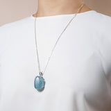 Aquamarine Tumble (L) - Gaea | Crystal Jewelry & Gemstones (Manila, Philippines)