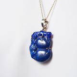 Carved Lapis Lazuli Bat - Gaea | Crystal Jewelry & Gemstones (Manila, Philippines)