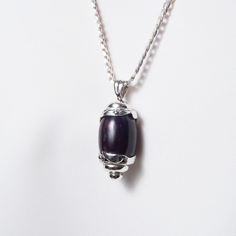 Sugilite Barrel (L) - Gaea | Crystal Jewelry & Gemstones (Manila, Philippines)