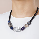 Black Onyx with Clear Quartz, Sodalite, and Amethyst - Gaea | Crystal Jewelry & Gemstones (Manila, Philippines)