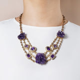 Multi-Strand Amethyst Drusy - Gaea