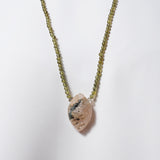 Green Tourmalinated Quartz with Green Garnet - Gaea | Crystal Jewelry & Gemstones (Manila, Philippines)