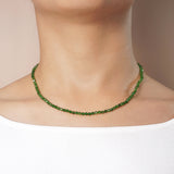 A-Grade Chrome Diopside Faceted 3.5mm - Gaea | Crystal Jewelry & Gemstones (Manila, Philippines)