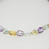 Citrine, Prasiolite, and Amethyst Tumble (S) - Gaea