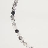 A-Grade Black Tourmalinated Quartz Faceted 3.5mm - Gaea | Crystal Jewelry & Gemstones (Manila, Philippines)