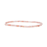 Pink Opal Faceted Rondelle 4mm - Gaea | Crystal Jewelry & Gemstones (Manila, Philippines)