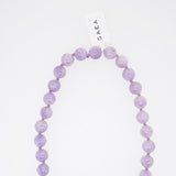 Carved Burma Jade Pendant with Lilac Amethyst - Gaea