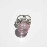 AA-Grade Kunzite Ball - Gaea
