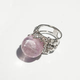 AA-Grade Kunzite Ball - Gaea